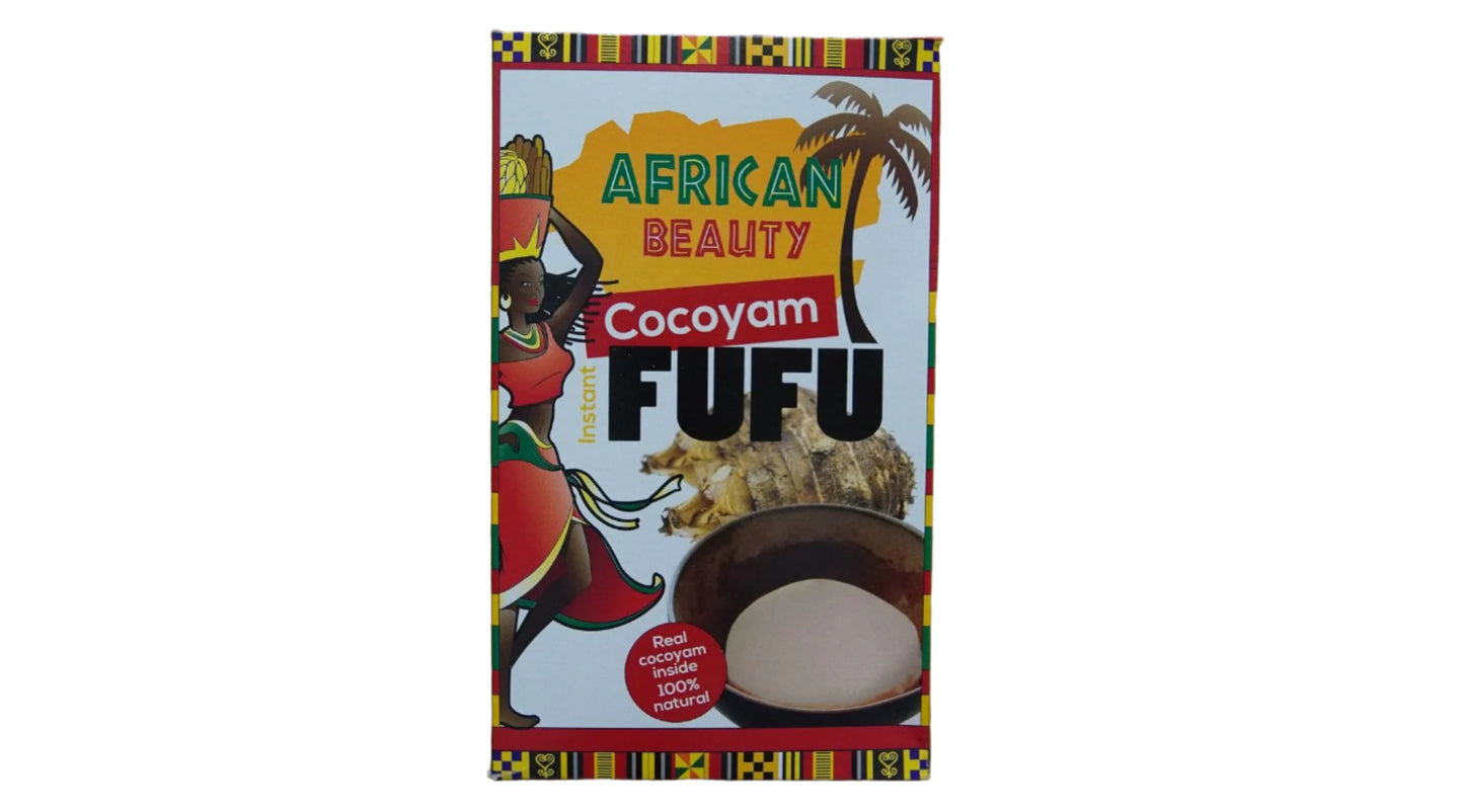 original cocoyam fufu in oba african store, cocoyam, fufu, instant ready to eat