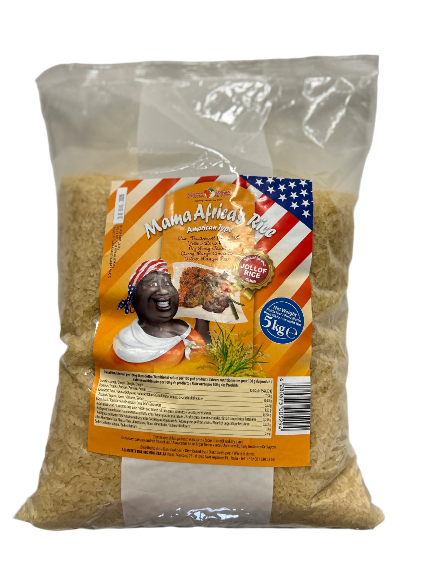 Mama Africa’s Jollof Rice American Type