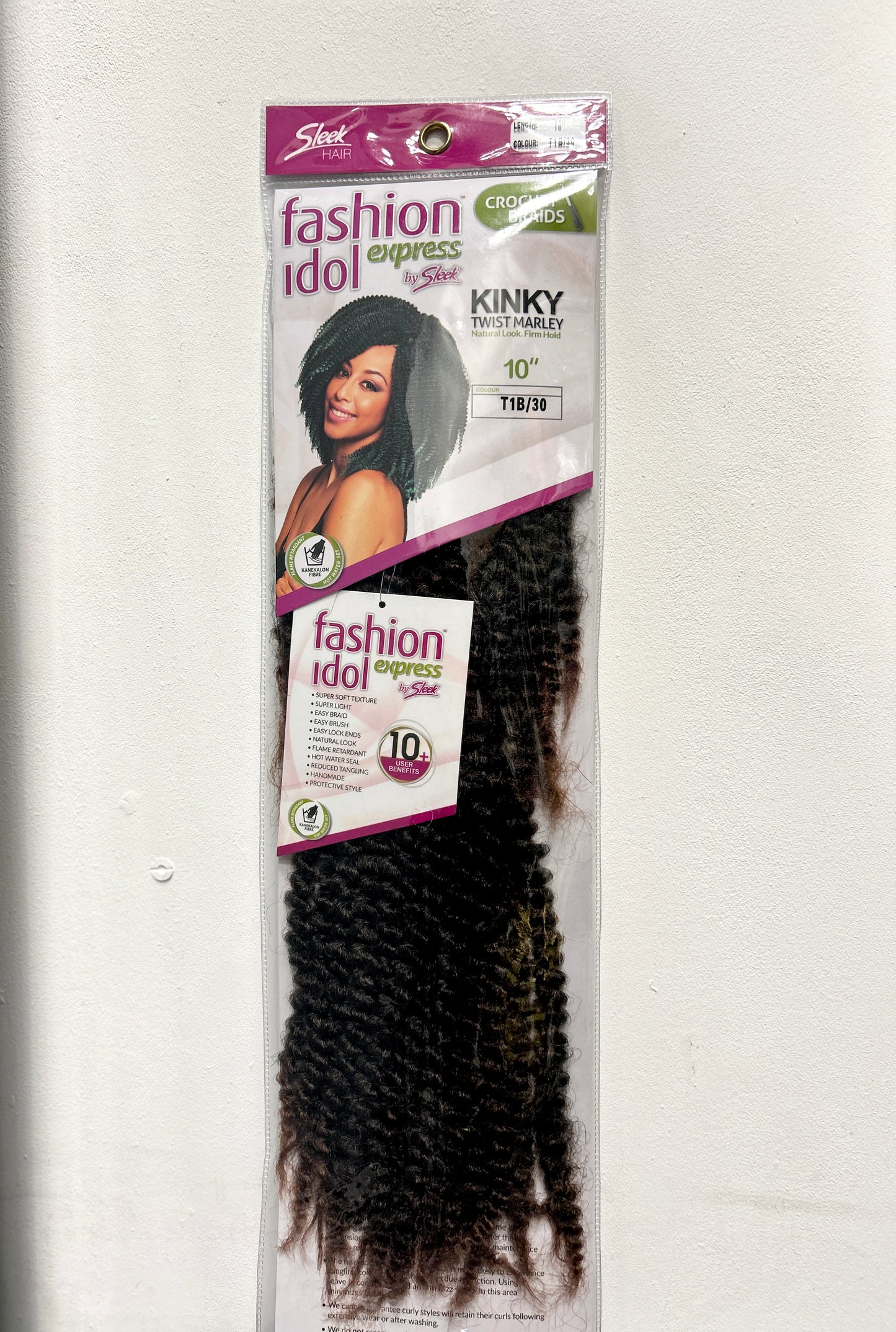 KINKY TWIST MARLEY 10” T1B/30 (SLEEK)