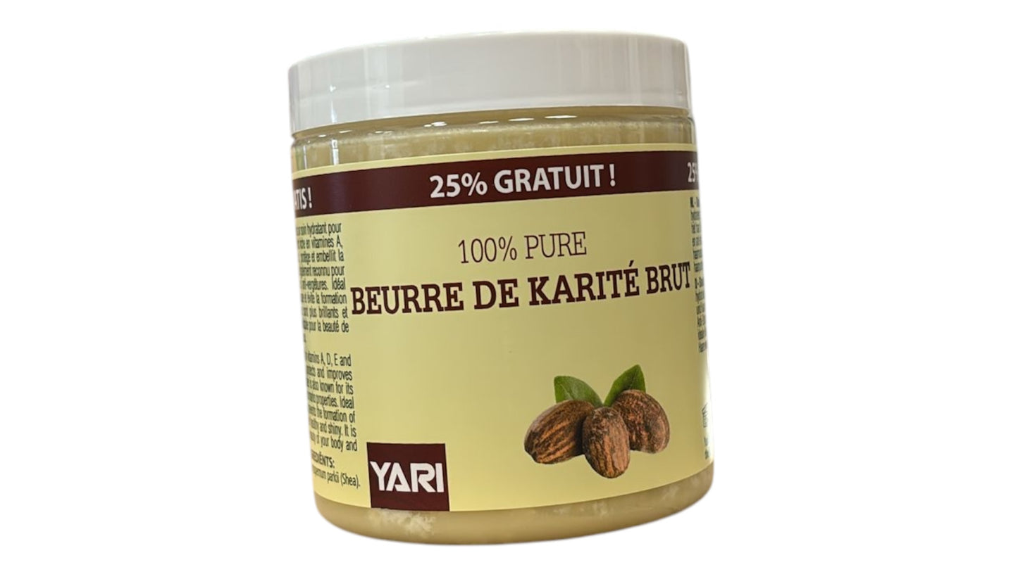 100% PURE & RAW SHEA BUTTER 250ML - 100% PURE & RAW