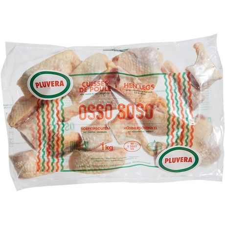 Frozen Strong Chicken Legs Cut Osso Soso 1 KG - PLUVERA