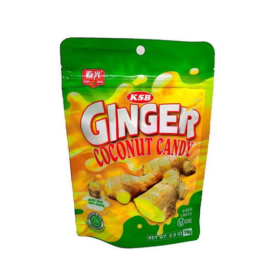 Ginger Coconut Candy 78g - CHUN GUANG