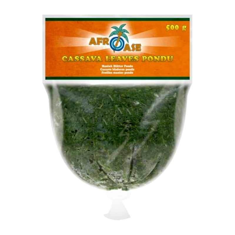 Frozen cassava leaves Pondu 500g- Afroase