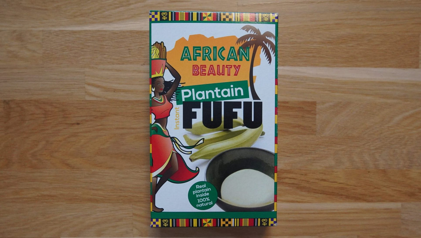 African Beauty Plantain Fufu 681g / African Beauty Plantanų Miltų Fufu