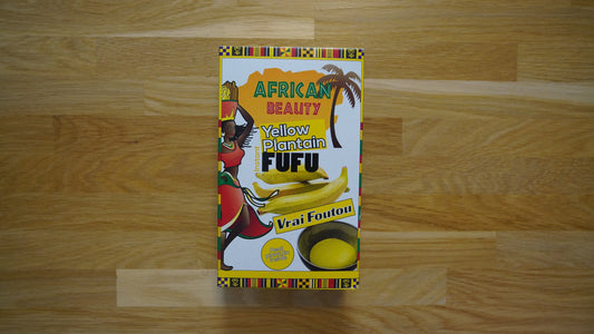 African Beauty Yellow Plantain Fufu / African Beauty Geltonųjų Plantanų Miltų Fufu