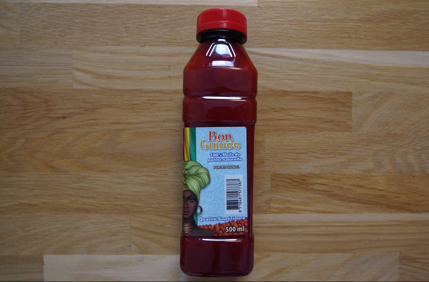 Bon Guinee Pure Red Palm Oil - 500 ml / Bon Guinee Grynas Raudonasis Palmių Aliejus