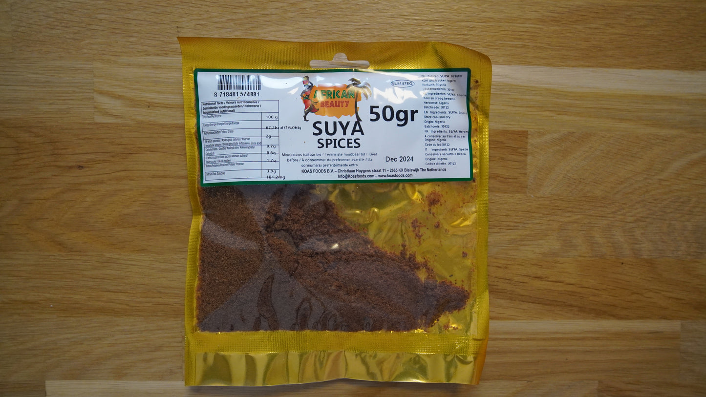 African Beauty Suya Spices / African Beauty Suya Prieskoniai