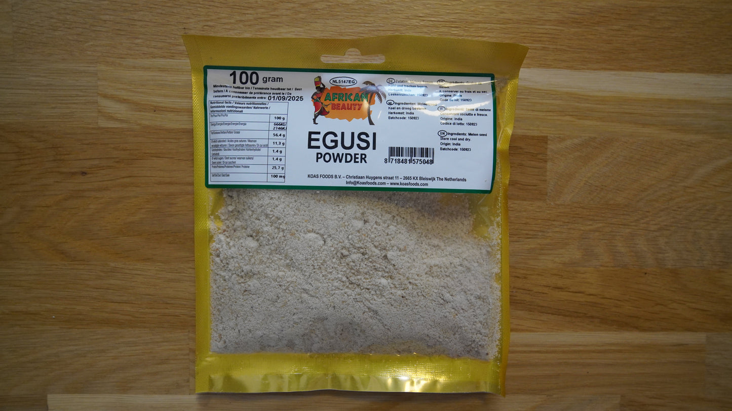 African Beauty Egusi Powder / African Beauty Egusi Milteliai