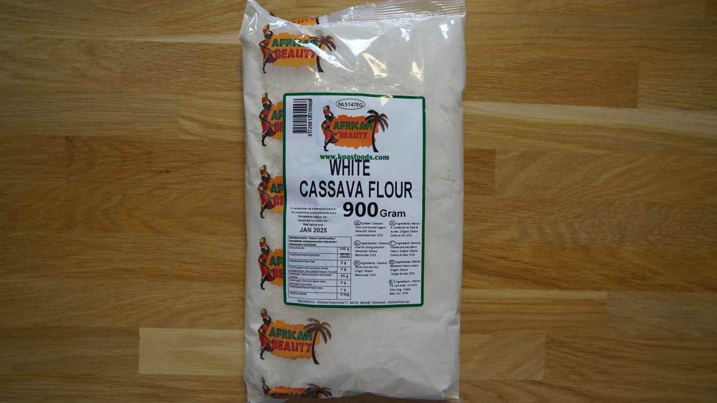 African Beauty White Cassava Flour / African Beauty Baltųjų Maniokų Miltai