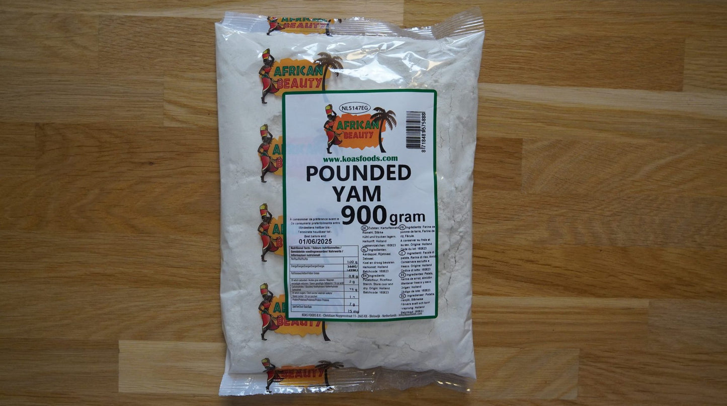 African Beauty Pounded Yam 900g / African Beauty Smulkinti Jamsai