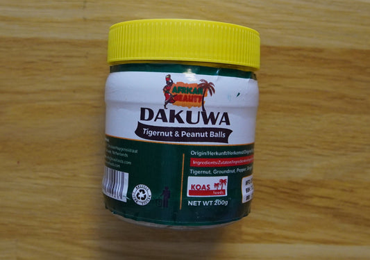 African Beauty Dakuwa(Tigernut & Peanut Balls) / Tigro Riešutų ir Žemės Riešutų Kamuoliukai