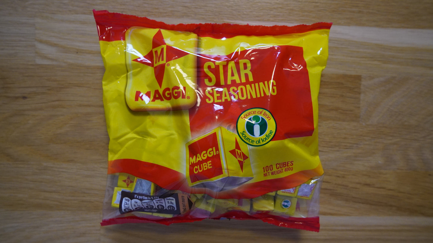 Maggi Cubes (Star Seasoning) - 100 cubes / Maggi Kubeliai