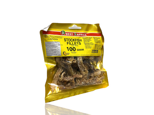 STOCKFISH COD FILLET BEST AFRICA 100g