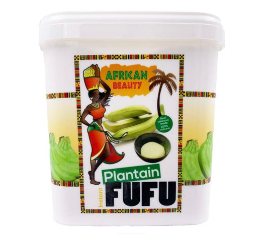 African Beauty FUFU Plantain Bucket - 4kg