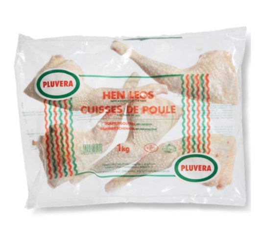 Frozen Strong Chicken Legs 1kg - PLUVERA