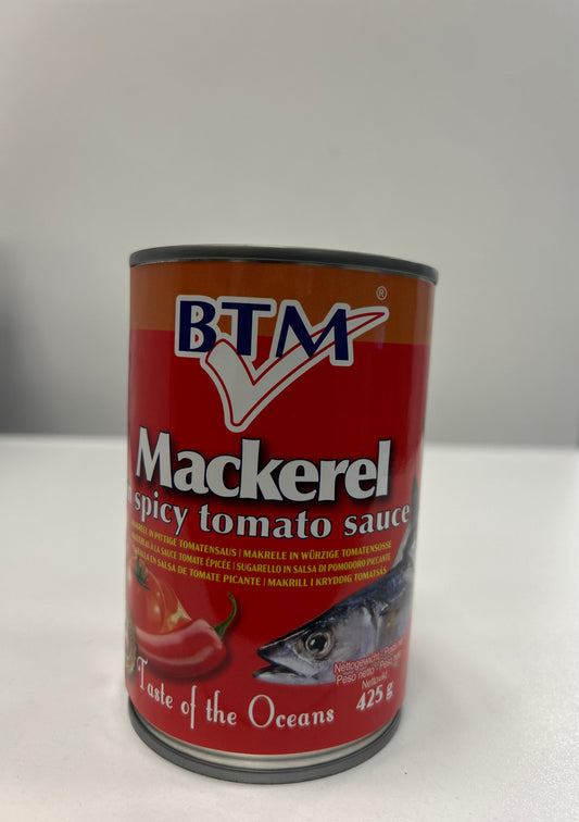 Mackerel in Spicy tomato sauce 425g (BTM)