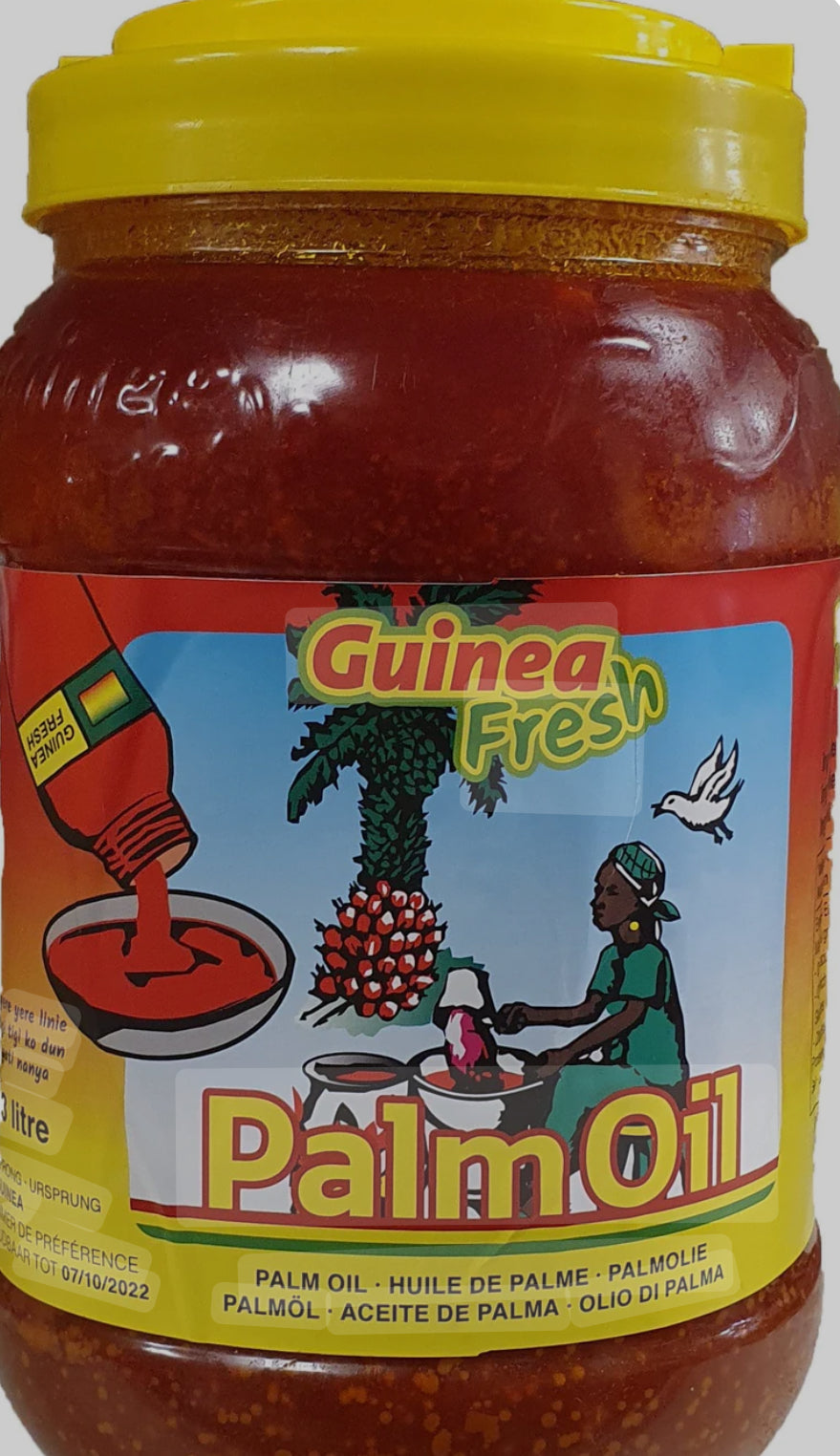 Guinea Fresh Palm oil 3 Liters