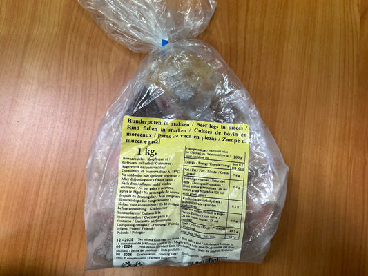 Frozen Cow/Beef Legs 1kg - EFP