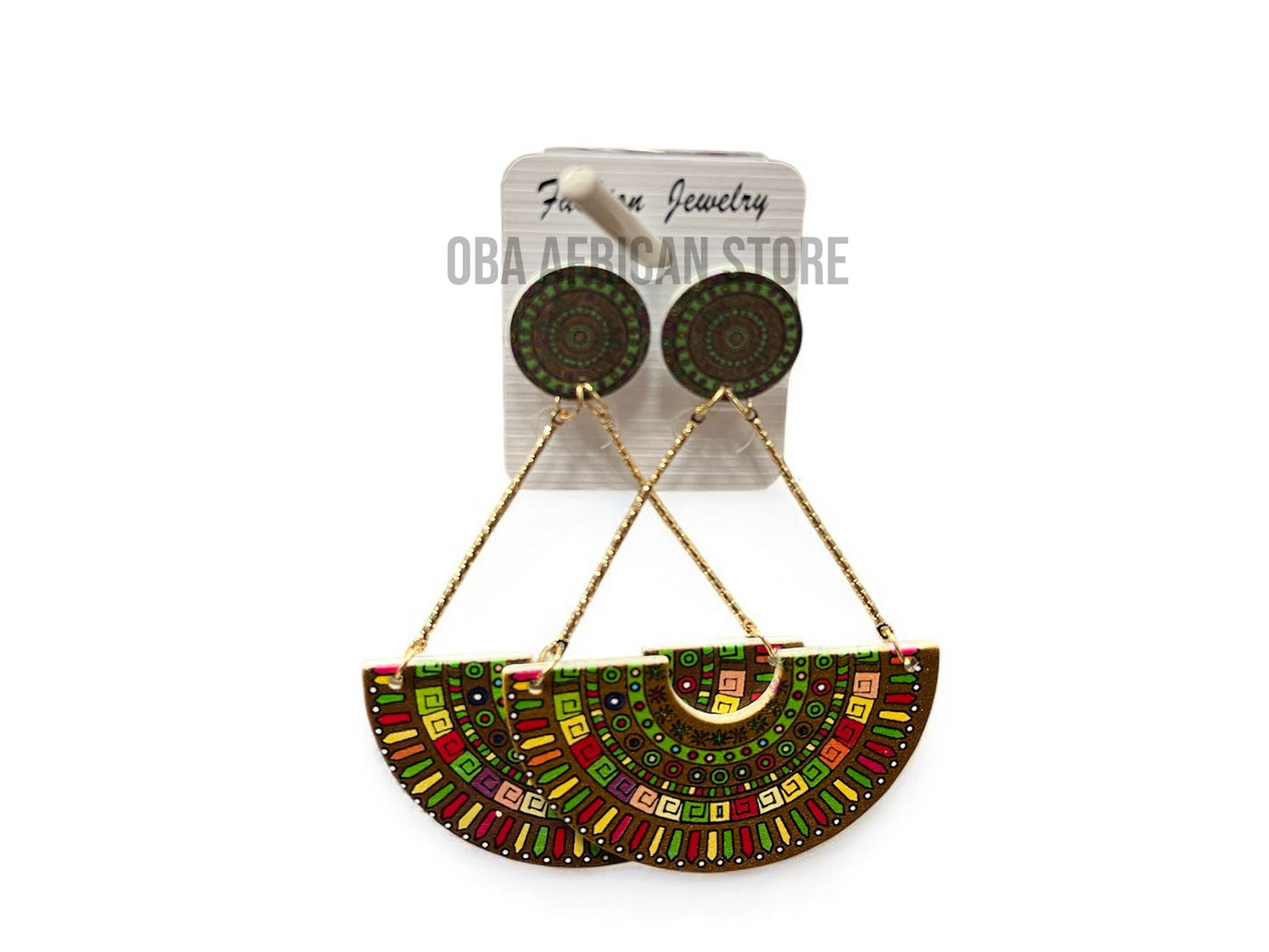 Elegant Pair of African Earrings 7.5g