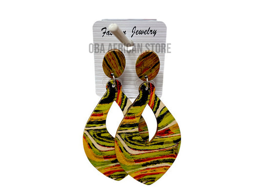 Elegant Pair of African Earrings 7.5g