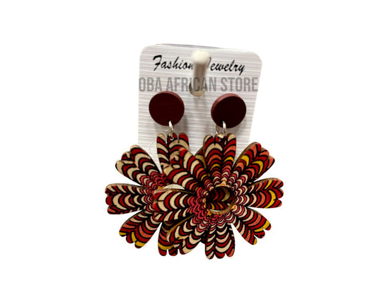 Elegant Pair of African Earrings 7.5g