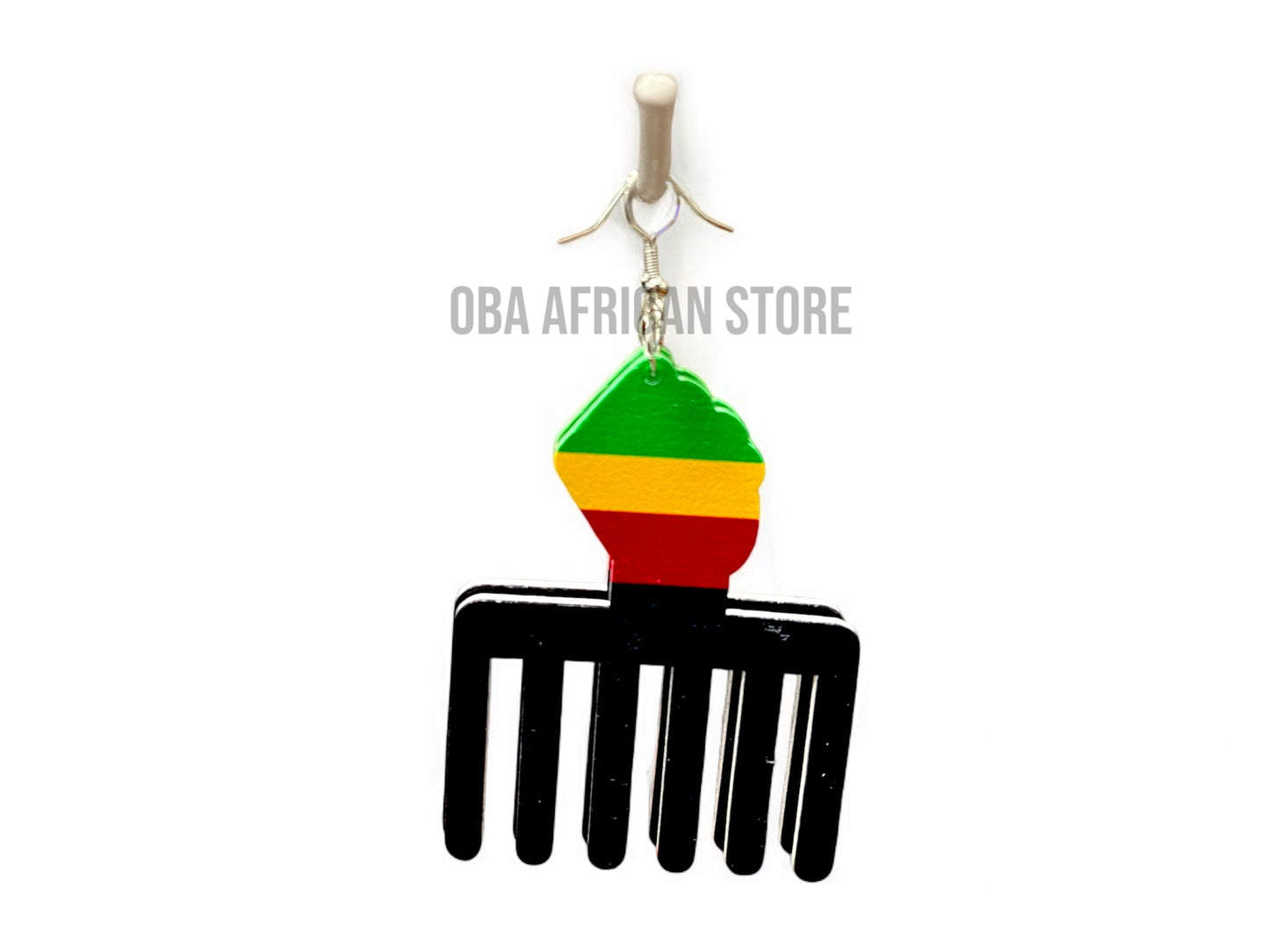 Elegant Pair of African Earrings 7.5g