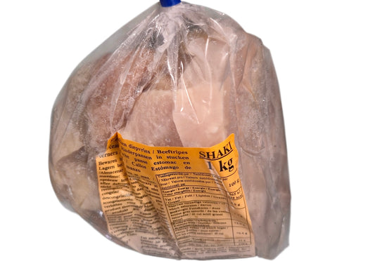 Frozen Cow Stomach Shaki 1Kg - Universal Fooding