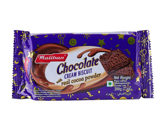 Biscuit Chocolate Cream 200g -  MALIBAN