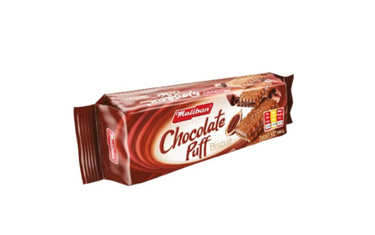 Biscuit Chocolate Puff 200g - MALIBAN