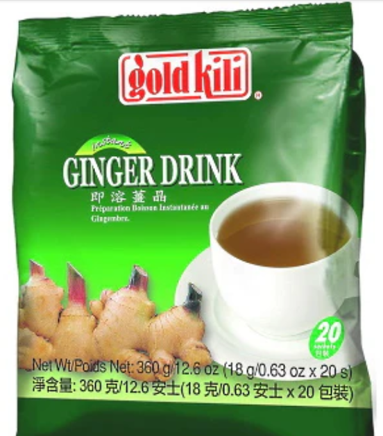 GOLD KILI INSTANT GINGER DRINK (SAC) 20x18G