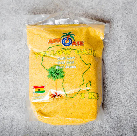 Gari Yellow 1kg - AFROASE