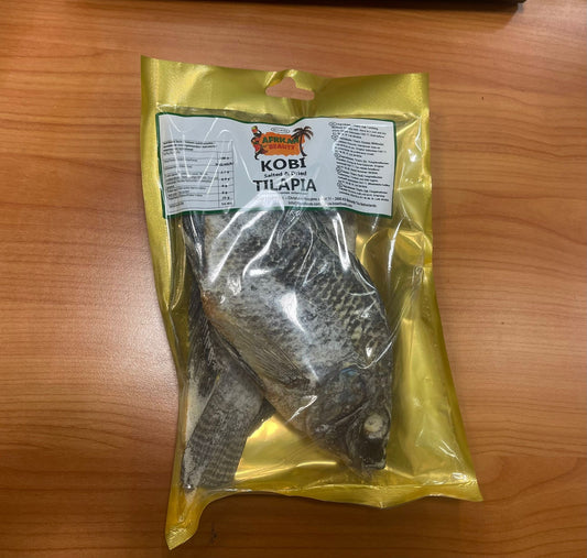 African Beauty Kobi Salted & Dried Tilapia 350g+-