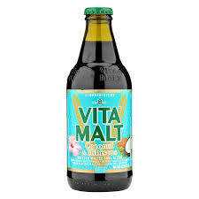 Vita Malt Coconut and Hibiscus 330ml Bottle