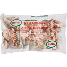 Frozen Strong Chicken Wings 1kg - PLUVERA