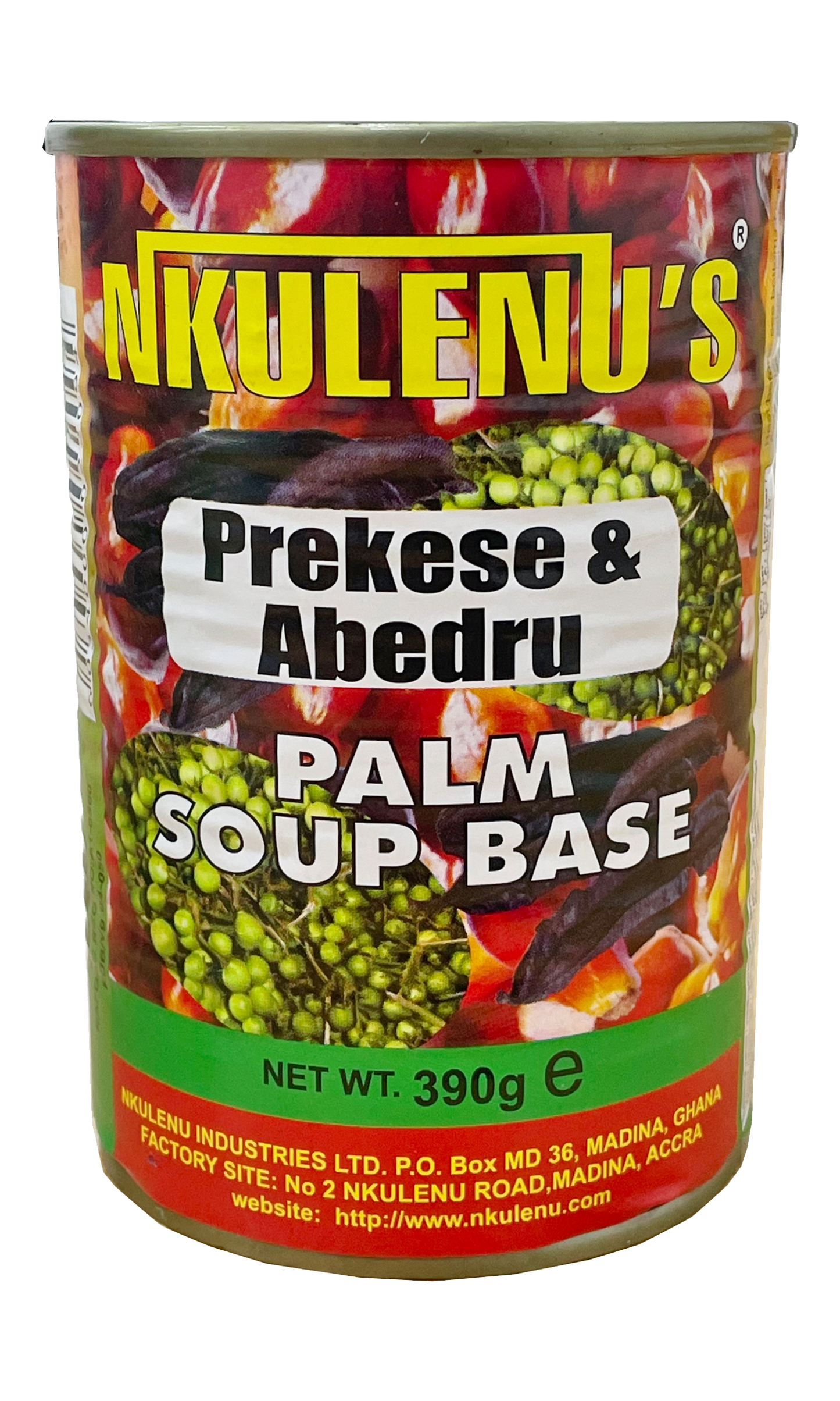 Palm Soup Base/Cream with Prekese & Abedru 390g NKULENU'S