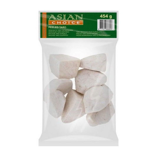 Frozen Taro Peeled Big 454g - ASIAN CHOICE