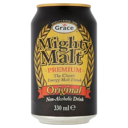 Malt Drink Mighty Malt Can 330ml -  GRACE